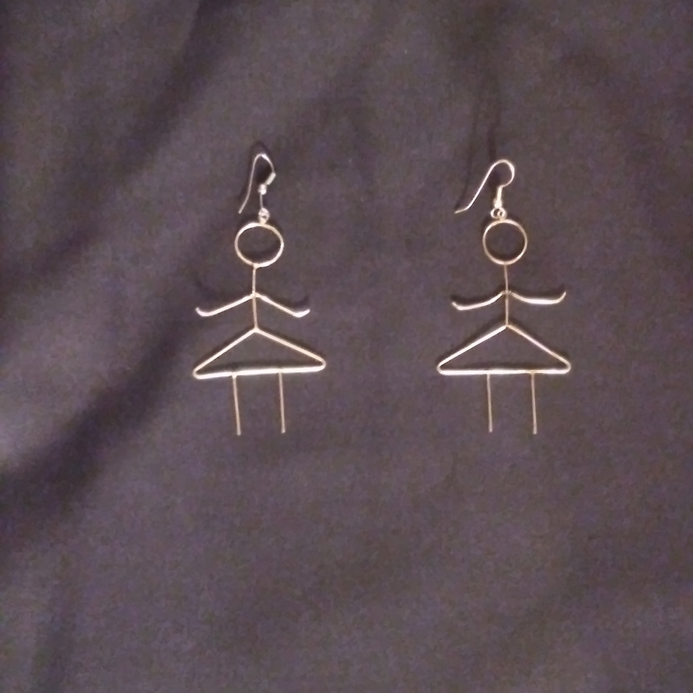 Gold "That Lady" Earrings